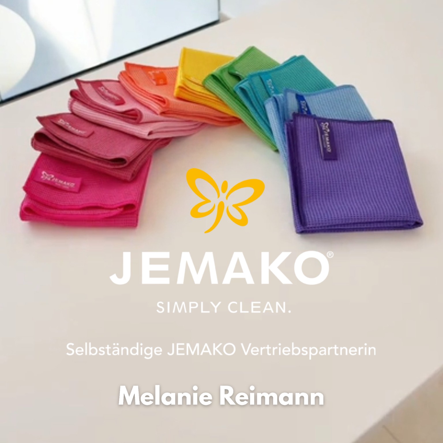 Bunte JEMAKO Tücher